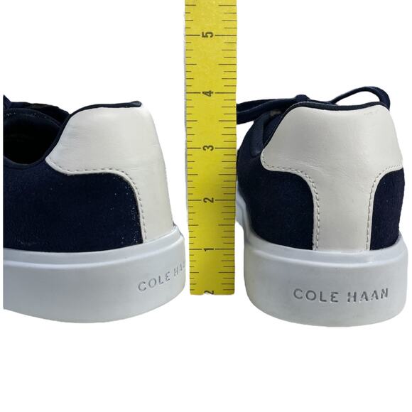 Cole Haan GC Daily Suede Sneaker Navy Blue Crosscourt Womens sz 9 - Picture 12 of 14